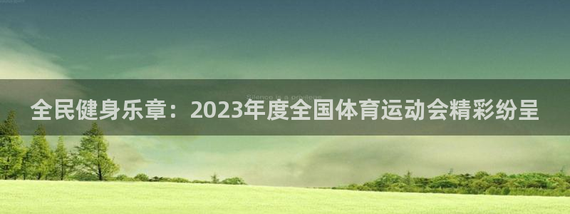 中欧体育平台：全民健身乐章：2023年度全国体育运动会精彩纷呈