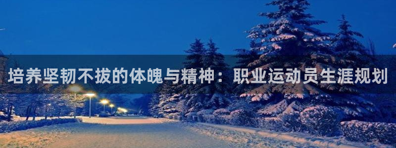 中欧体育网页版：培养坚韧不拔的体魄与精神：职业运动员生涯规划