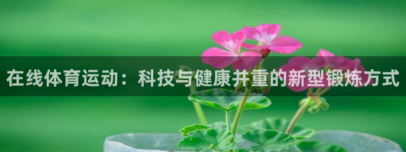 zoty中欧体育平台：在线体育运动：科技与健康并重的新型锻炼方式